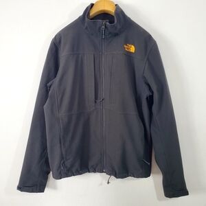 The North Face Apex Mens Soft Shell Jacket Size M Grey